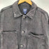 ギャップデニム GAP DENIM ブラックデニム シャツジャケット メンズ XS