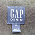 ギャップデニム GAP DENIM ブラックデニム シャツジャケット メンズ XS