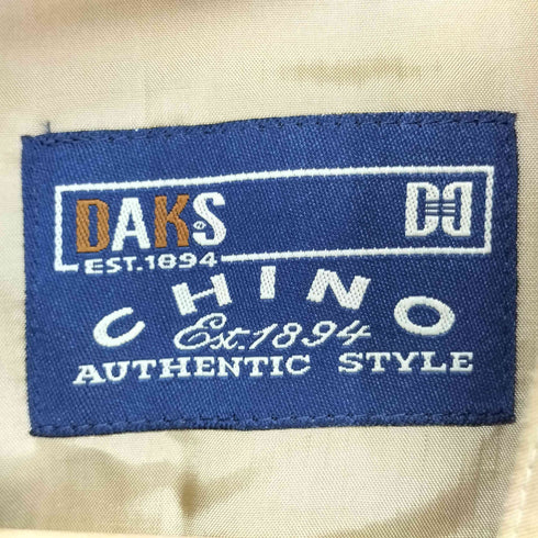 ダックスロンドン DAKS LONDON スタンドカラー チノハーフコート メンズ JPN:M