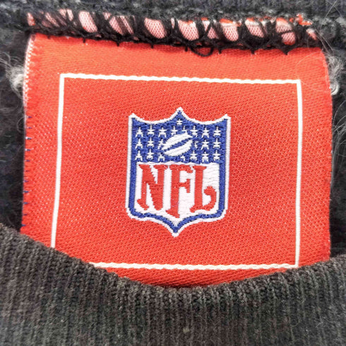 エヌエフエル NFL プリントクルーネックスウェット メンズ