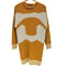 ヴィヴィアンタム VIVIENNE TAM 22AW 異素材 L/S ニット ワンピース レディース 38