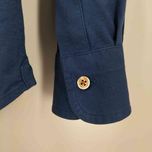 ビューティーアンドユースユナイテッドアローズ BEAUTY & YOUTH UNITED ARROWS BY カット シャンブレー ボタンダウン スリムシャツ メンズ M