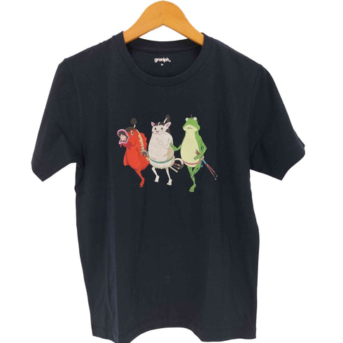 デザインティーシャツストアグラニフ Design Tshirts Store graniph アニメプリントTシャツ メンズ SS