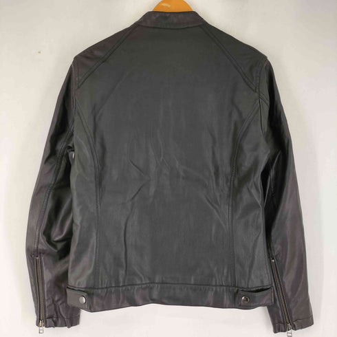 us フェイクレザー シングルライダースジャケット メンズ JPN:M