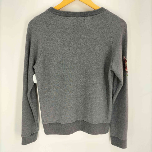 ロイスクレヨン Lois CRAYON 日本製 刺繍デザイン プルオーバー スウェット レディース JPN:M