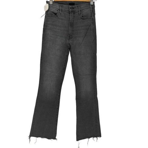 マザー mother THE HUSTLER ANKLE FRAY USA製 アンクルフレアカットオフデニムパンツ レディース US:26-27