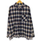 プレイボーイ PLAYBOY SEQUENZ ワッペンフランネルチェックシャツ メンズ import:L