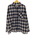 プレイボーイ PLAYBOY SEQUENZ ワッペンフランネルチェックシャツ メンズ import:L