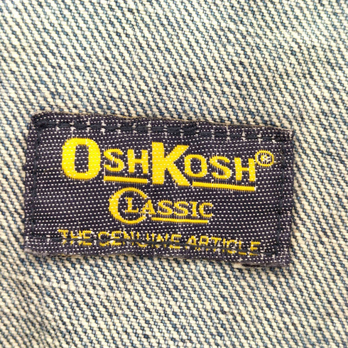 オシュコシュ OSHKOSH classic 加工 カラーステッチ デニムトラッカージャケット メンズ 3L