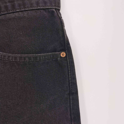 リーバイス Levis 90s カナダ製 ボタン裏216 505 ジップフライ ストレート ブラック デニムパンツ メンズ W31 L30