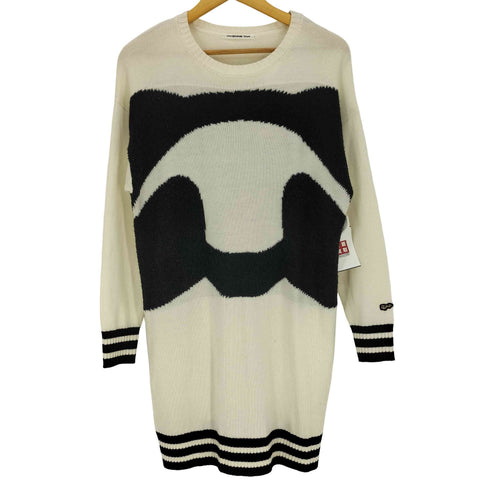 ヴィヴィアンタム VIVIENNE TAM 22AW 異素材 L/S ニット ワンピース レディース 38
