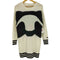 ヴィヴィアンタム VIVIENNE TAM 22AW 異素材 L/S ニット ワンピース レディース 38