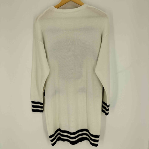 ヴィヴィアンタム VIVIENNE TAM 22AW 異素材 L/S ニット ワンピース レディース 38