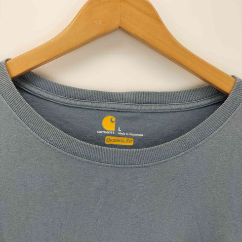 カーハート Carhartt ORIGINAL FIT ロゴワッペン 長袖 クルーネックTシャツ メンズ L