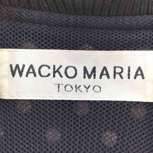 ワコマリア WACKO MARIA ゴールドドットサテンジップアップブルゾン メンズ