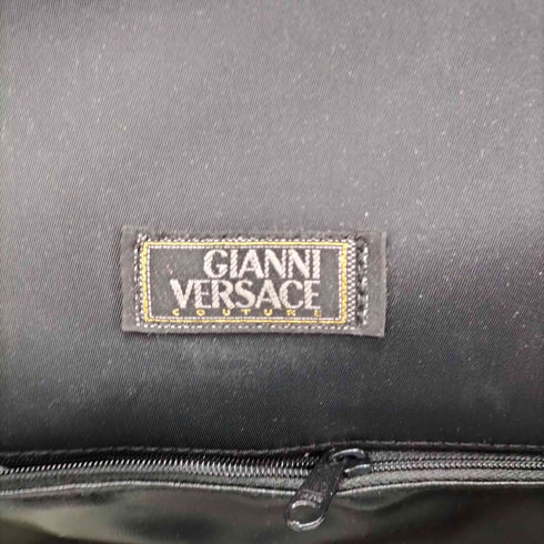 ジャンニヴェルサーチ GIANNI VERSACE ナイロン レザー コンビ ショルダーバッグ レディース ONE SIZE