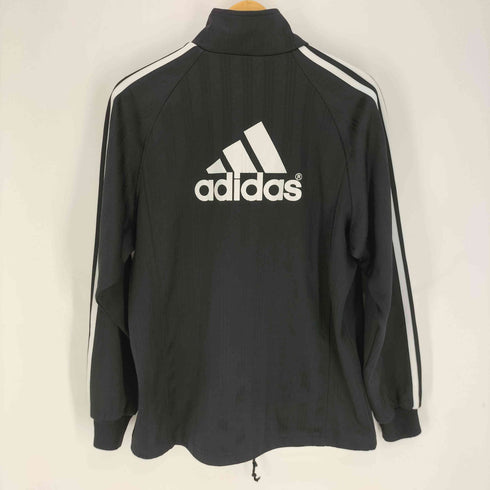 アディダス adidas CLIMALITE パフォーマンスロゴ ストライプ トラックジャケット ジャージ メンズ import:L