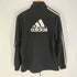 アディダス adidas CLIMALITE パフォーマンスロゴ ストライプ トラックジャケット ジャージ メンズ import:L