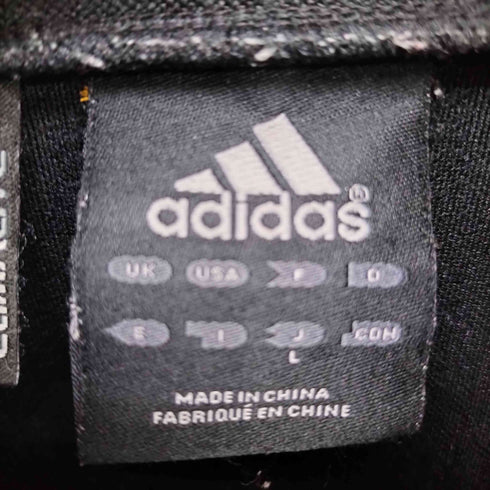 アディダス adidas CLIMALITE パフォーマンスロゴ ストライプ トラックジャケット ジャージ メンズ import:L