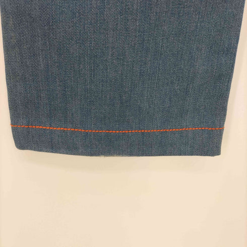 RED PEPPER Y2K バタフライ刺繍 デニムパンツ レディース US:26-27