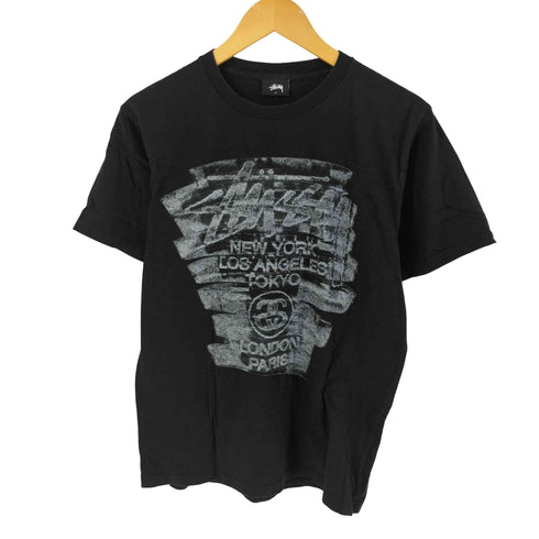 ステューシー Stussy 両面 プリント 半袖 ワールドツアー Tシャツ メンズ S