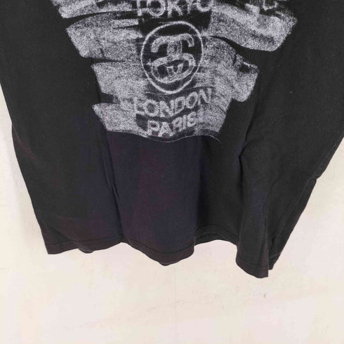 ステューシー Stussy 両面 プリント 半袖 ワールドツアー Tシャツ メンズ S