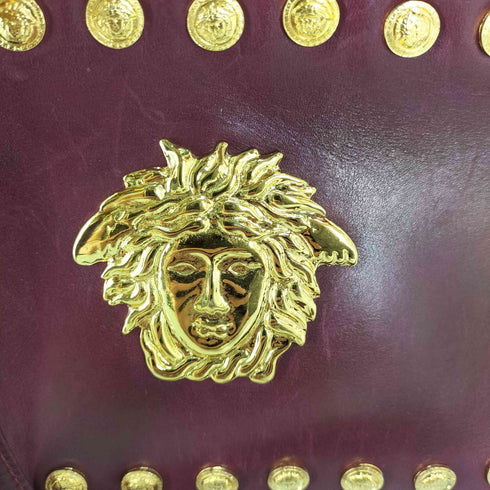 ジャンニヴェルサーチ GIANNI VERSACE レザー ショルダーバッグ レディース ONE SIZE