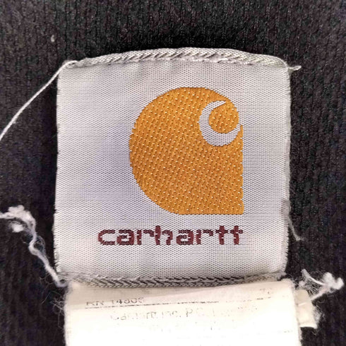 カーハート Carhartt 90-00S メキシコ製 裏地サーマル スウェット アクティブ ジャケット メンズ import:XL