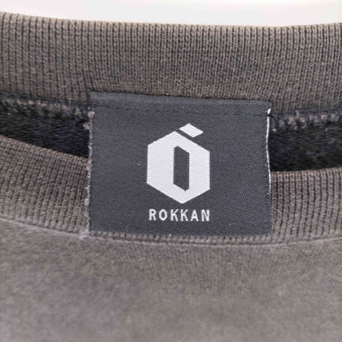 ロッカンオーシー ROKKAN OC 両面プリント L/S スウェット トレーナー メンズ JPN:M