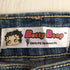 ベティー BETTY BOOP Y2K バタフライプリント betty刺繍 デザイン ストレートパンツ レディース JPN:L