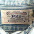 ポロラルフローレン POLO RALPH LAUREN 80S 白タグ ガチャポケ デニム ワーク シャツ メンズ import:XL