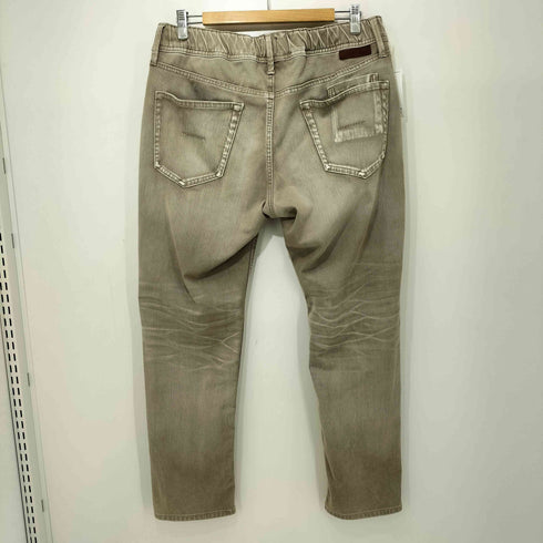 ヤヌーク YANUK ウォッシュ加工 ストレッチ イージー 5ポケット パンツ メンズ JPN:XL