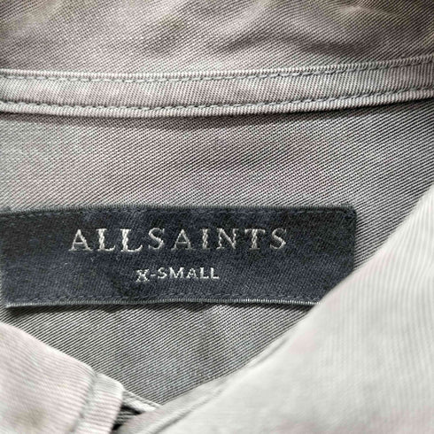 オールセインツ ALLSAINTS GOULDSBORO SHIRT リヨセル ウエスタンシャツ メンズ import:XS