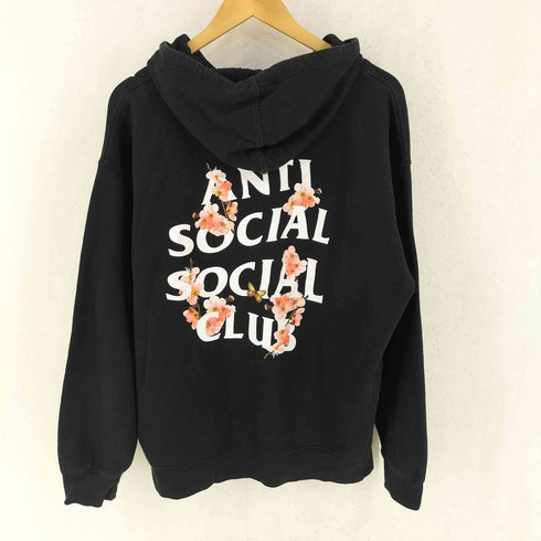 アンチソーシャルソーシャルクラブ ANTI SOCIAL SOCIAL CLUB 両面 プリント プルオーバー パーカー メンズ L