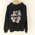 アンチソーシャルソーシャルクラブ ANTI SOCIAL SOCIAL CLUB 両面 プリント プルオーバー パーカー メンズ L
