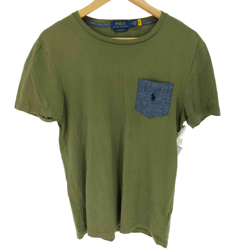 ポロラルフローレン POLO RALPH LAUREN ポケット Tシャツ メンズ import:M