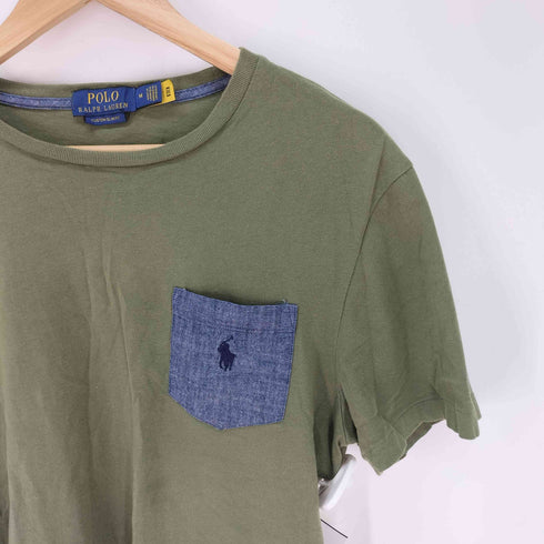 ポロラルフローレン POLO RALPH LAUREN ポケット Tシャツ メンズ import:M