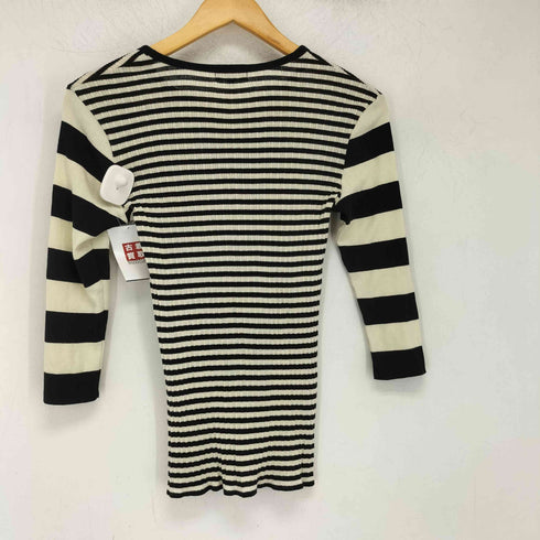 ソニアリキエル SONIA RYKIEL マルチボーダー柄カットソー レディース JPN:38