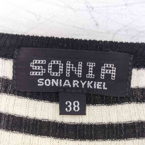 ソニアリキエル SONIA RYKIEL マルチボーダー柄カットソー レディース JPN:38