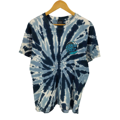 サンタクルズ SANTA CRUZ タイダイ 両面 プリント 半袖 Tシャツ メンズ L