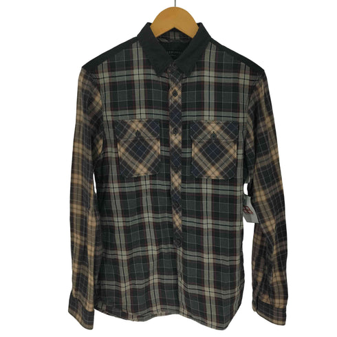 オールセインツ ALLSAINTS MASTHOPE LS SHIRT 切替 チェックシャツ メンズ import:XS