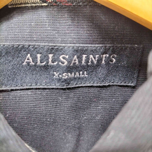 オールセインツ ALLSAINTS MASTHOPE LS SHIRT 切替 チェックシャツ メンズ import:XS