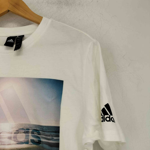 アディダス adidas オーシャンフォト S/S Tシャツ メンズ import:L
