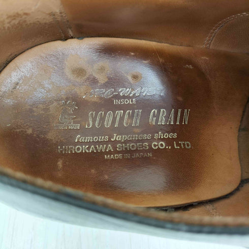 スコッチグレイン SCOTCH GRAIN H-9046BL 内羽根 ドレスシューズ メンズ JPN:25.5