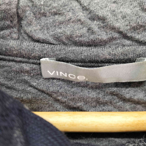 ヴィンス VINCE ダブルフェイス ニット パーカー メンズ import:XS