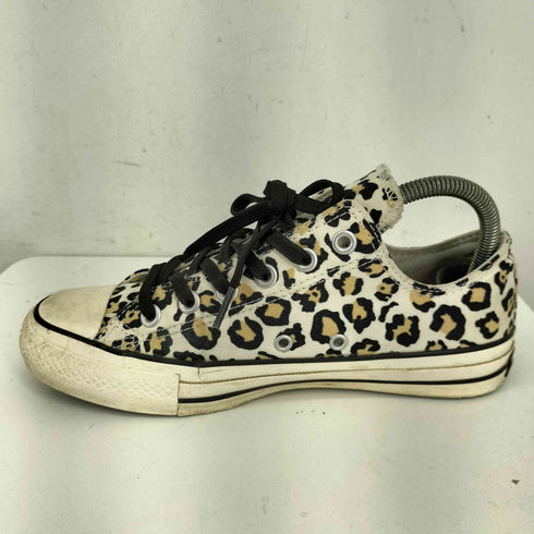 コンバース CONVERSE レオパード柄 ローカットスニーカー レディース JPN:24.5
