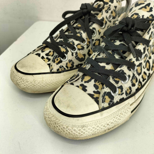 コンバース CONVERSE レオパード柄 ローカットスニーカー レディース JPN:24.5