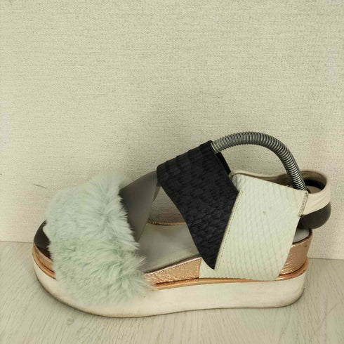 ユナイテッドヌード UNITED NUDE フェイクファー サンダル レディース JPN:39