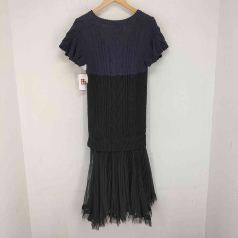 サカイ Sacai ニットドッキングワンピース レディース