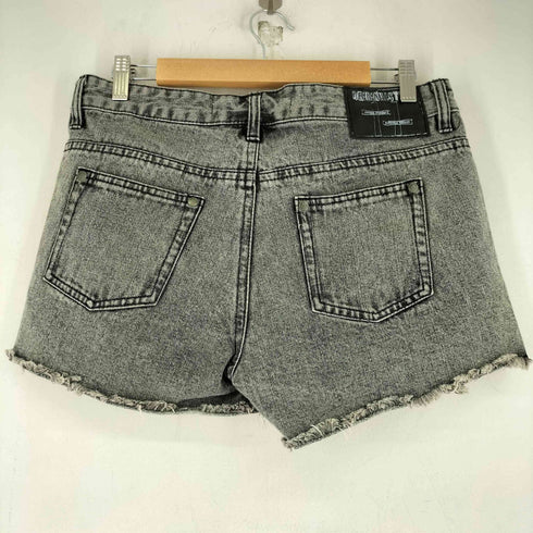 the vintage standard Y2K スタッズ ショート デニム パンツ レディース